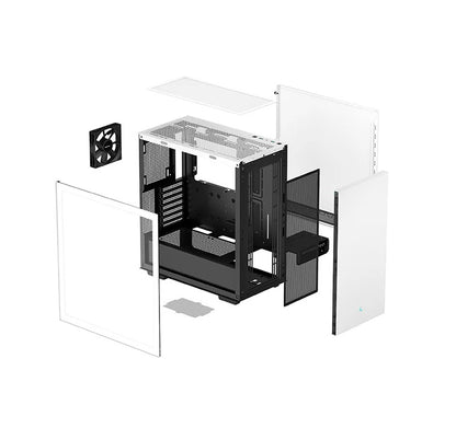 Case DeepCool Gaming CH510 White