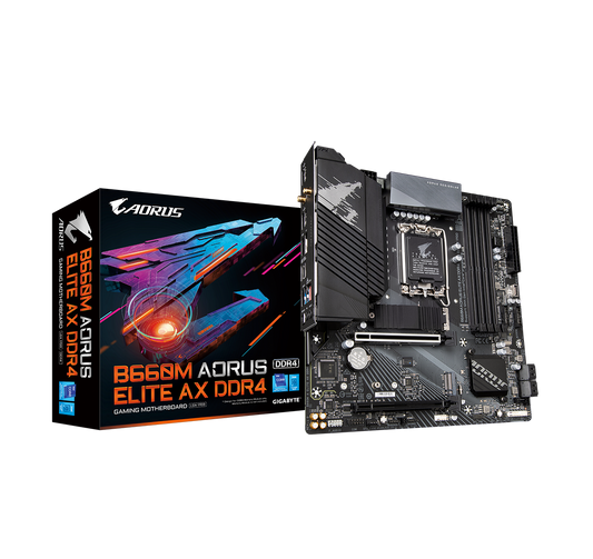 Motherboard Gigabyte B660M AORUS ELITE AX DDR4, LGA1700