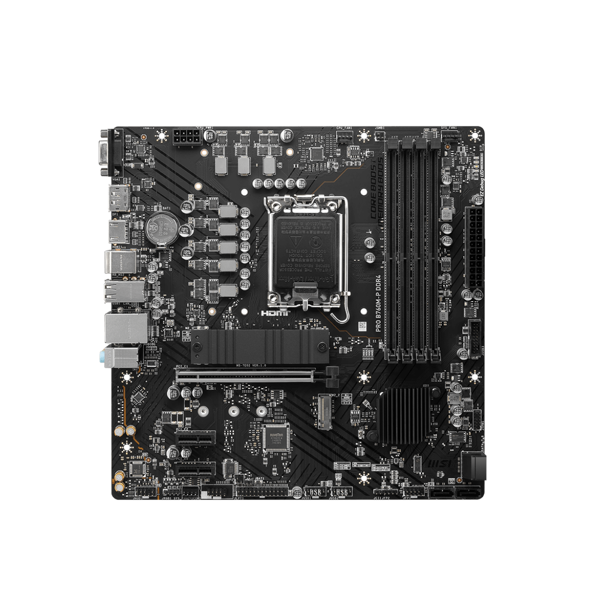 Motherboard MSI PRO B760M-P DDR4, LGA1700