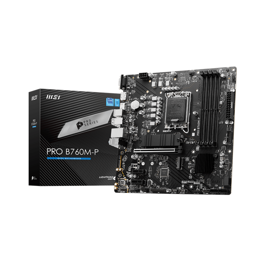 Motherboard MSI PRO B760M-P DDR5, LGA1700