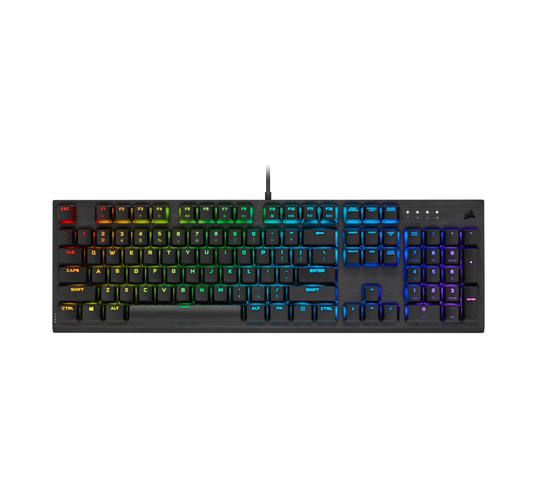 TECLADO MECANICO CORSAIR K60 RGB PRO LOW PROFILE CHERRY MX