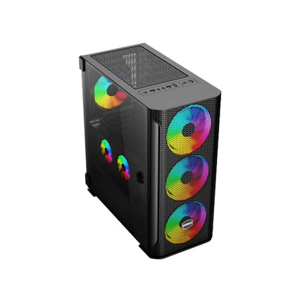 CASE RAIDMAX MID TOWER F01 RGB NEGRO