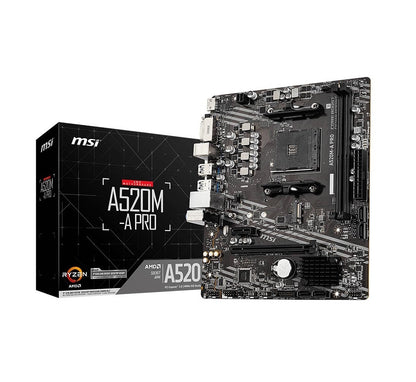 Motherboard MSI A520M-A PRO, AM4