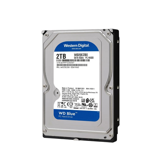 Disco duro Western Digital WD20EZBX 2TB, SATA 6GB/s, 3.5"