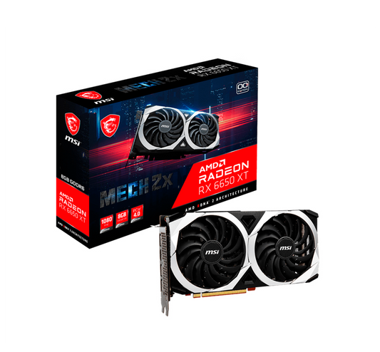 Tarjeta de video MSI Radeon RX 6650 XT MECH 2X 8G OC