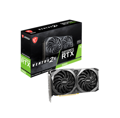 Tarjeta de video MSI GeForce RTX 3060 VENTUS 2X 12G OC