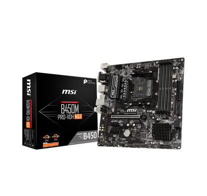 Motherboard MSI B450M PRO VDH MAX, AM4