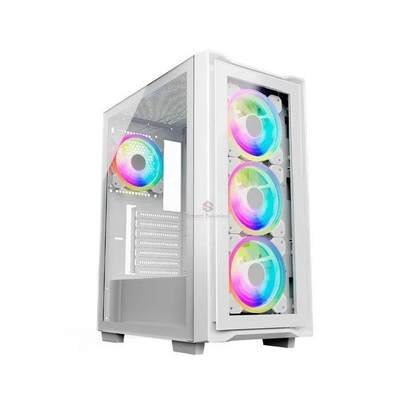 CASE GAMER HALION TITAN 103 WHITE C/FUENTE REAL 600W