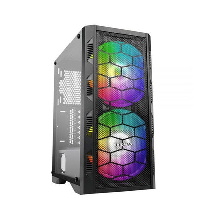 CASE RAIDMAX MID TOWER X616 RGB NEGRO