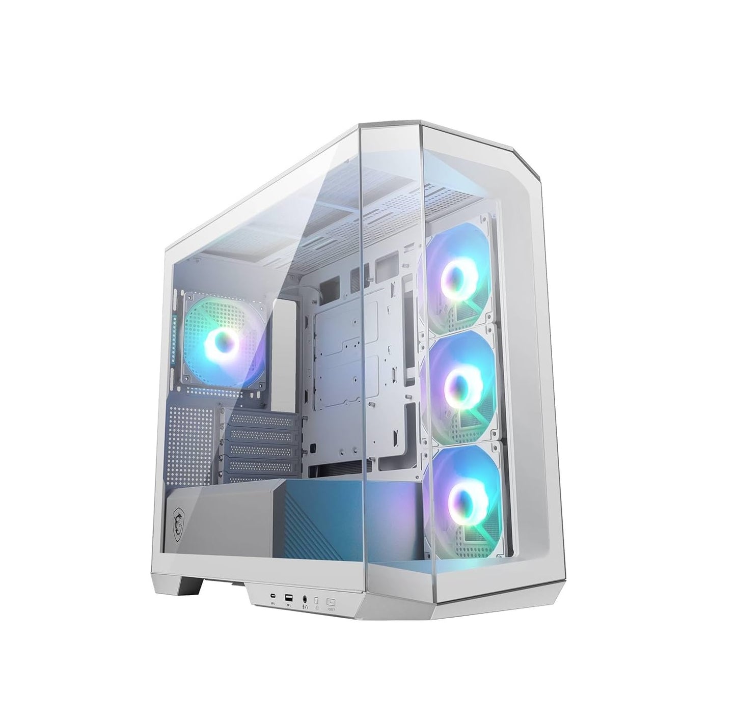 Case MSI MAG PANO M100R PZ / WHITE, Micro-ATX Tower