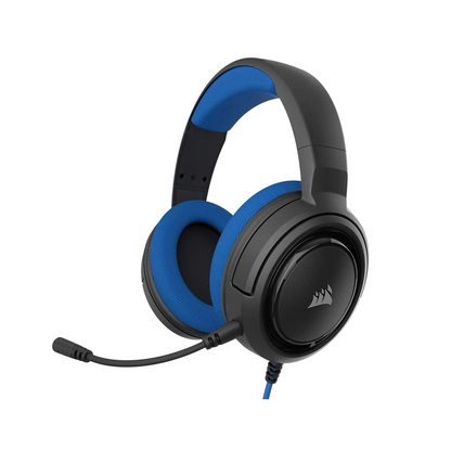 AURICULAR CORSAIR HS35 STEREO  BLACK/BLUE