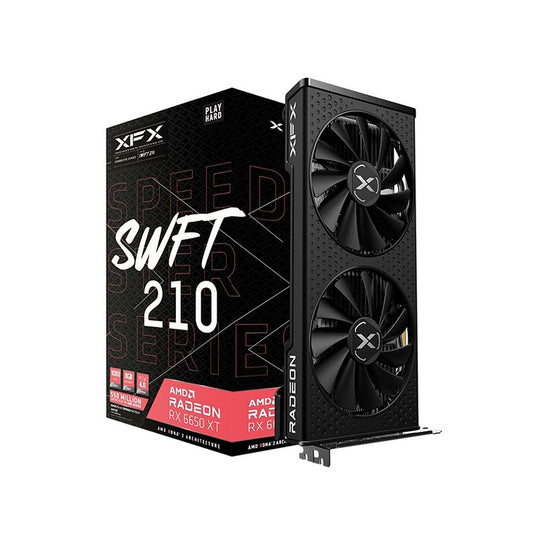 TARJETA DE VIDEO XFX Speedster SWFT 210 AMD Radeon™ RX 6650 XT 8GB GDDR6