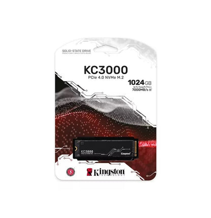 SSD Kingston KC3000, 1024GB, M.2 2280 PCIe Gen 4.0 NVMe