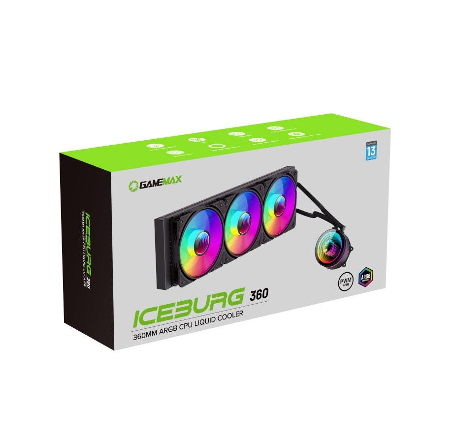 REFRIGERACION LIQUIDA GAMEMAX ICEBURG 360 RGB