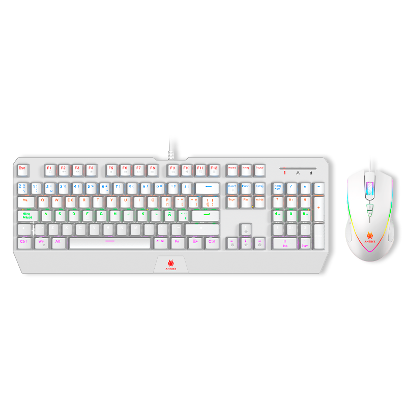 Kit Antryx GC-5100 Teclado mecanico + Mouse RGB