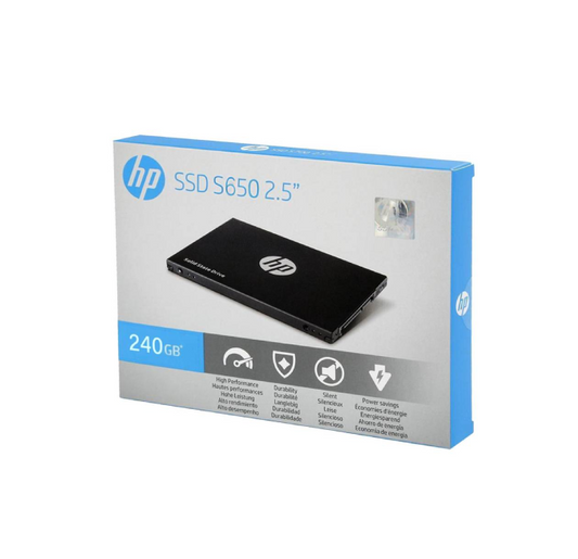 SSD HP SSD S650 2.5" 240GB SATA