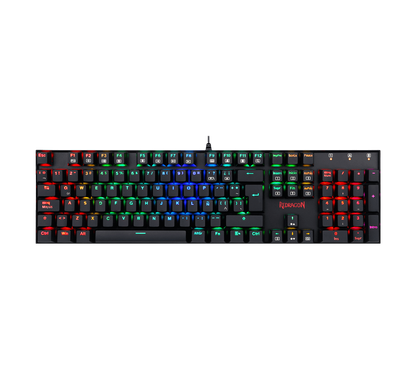 TECLADO MECANICO REDRAGON K551RGB MITRA black, Spanish