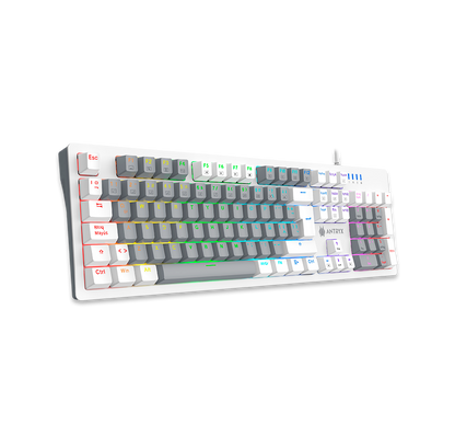 TECLADO MECANICO ANTRYX MK860L WHITE