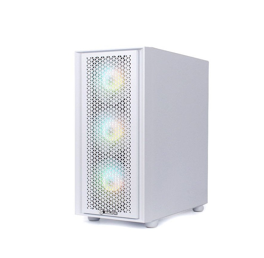 CASE GAMER HALION SCARLET WHITE C/FUENTE REAL 550W