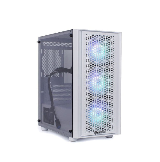 CASE GAMER HALION SCARLET WHITE C/FUENTE REAL 550W