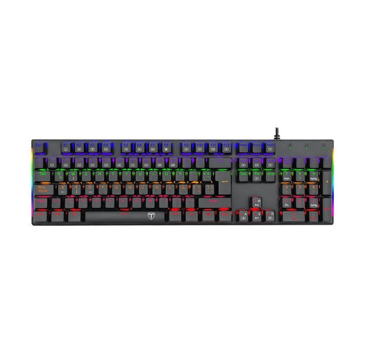 TECLADO MECANICO T-DAGGER T-TGK310-RD-SP NAXOS BLACK