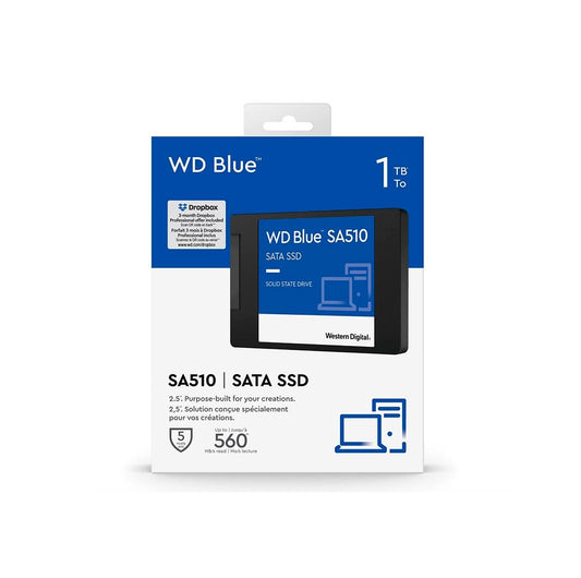 SSD Western Digital Blue SA510, 1TB, SATA 6Gb/s, 2.5"