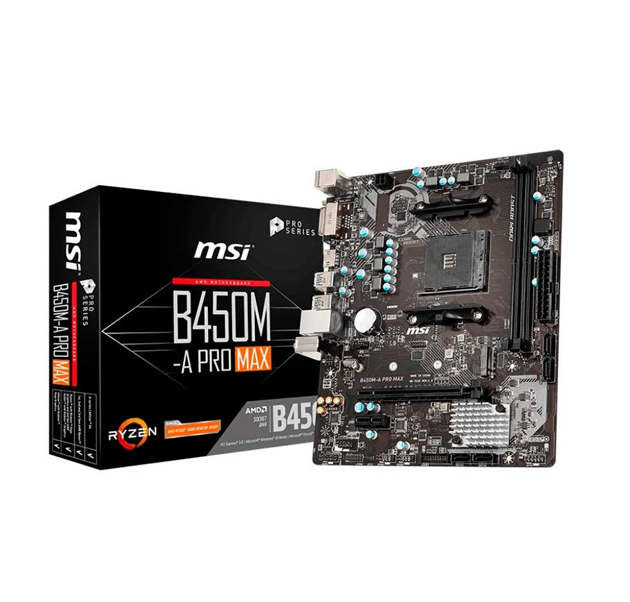 Motherboard MSI B450M-A PRO MAX, AM4