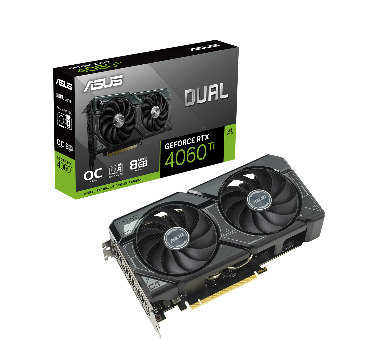 Tarjeta de video ASUS Dual GeForce RTX 4060 Ti OC Edition 8GB GDDR6