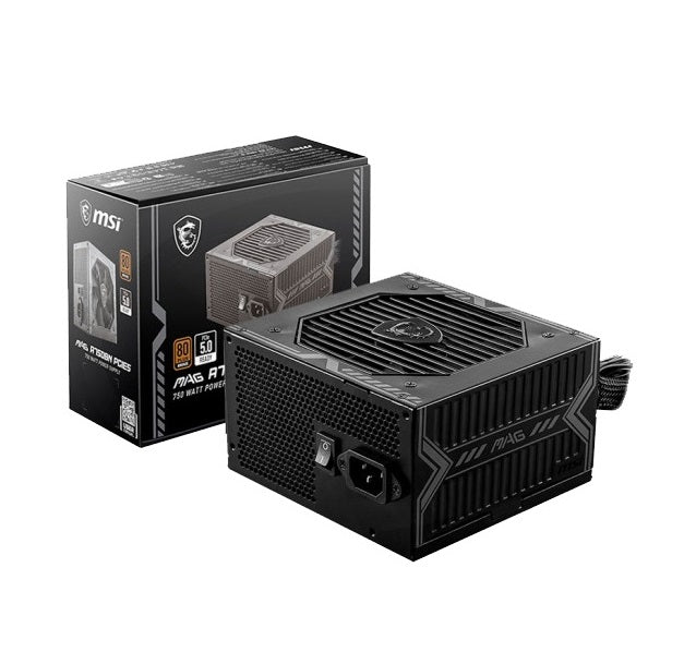 Fuente de poder MSI MAG A750BN 750W 80 PLUS Bronze