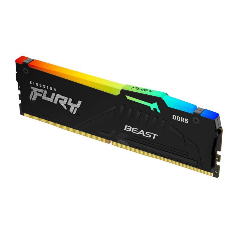 Memoria Ram Kingston FURY Beast RGB 16GB DDR5-5200 MHz