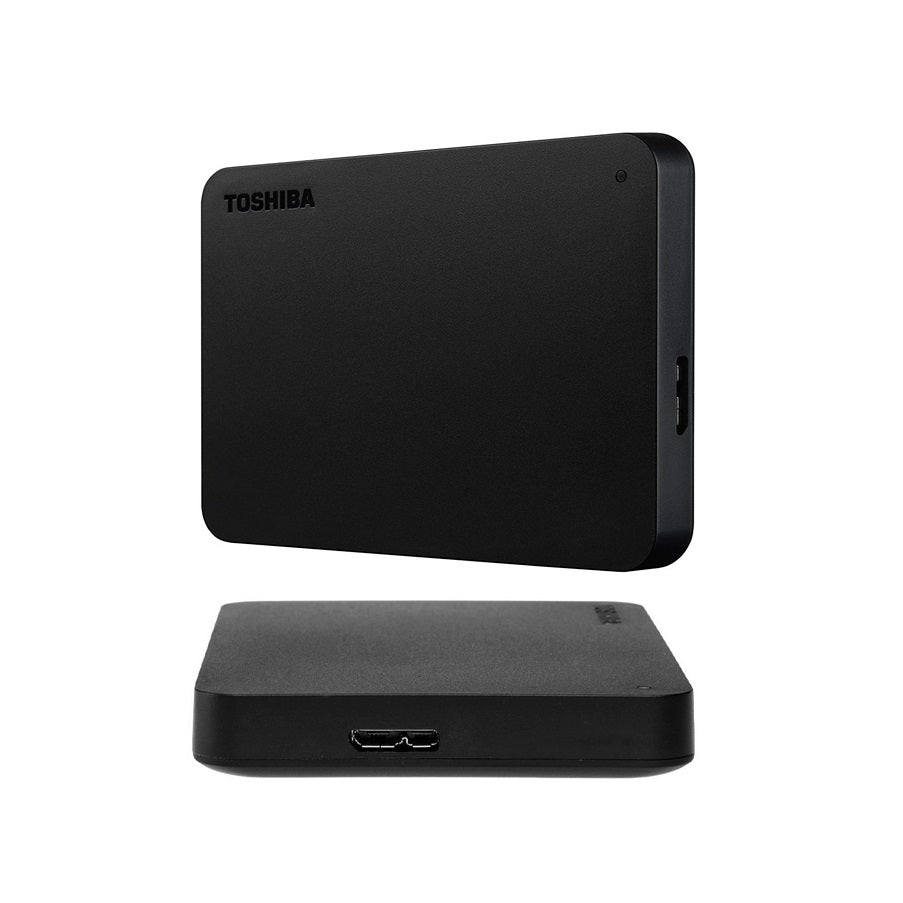 Disco duro externo Toshiba Canvio Basics 1 TB, USB 3.0, 2.5", Negro