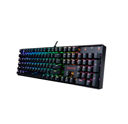 TECLADO MECANICO REDRAGON K551RGB MITRA black, Spanish