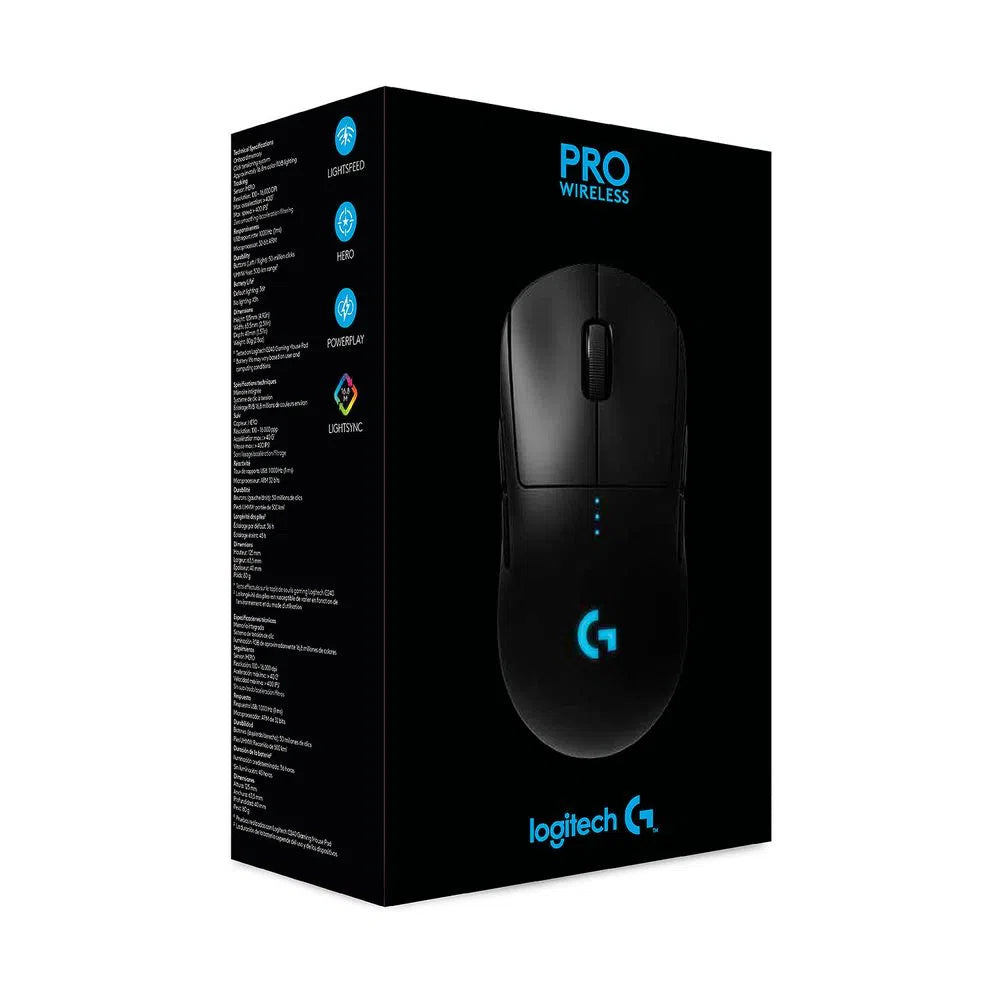 Mouse Logitech Pro Wirelees Black