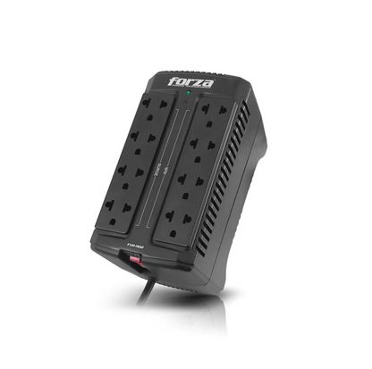 ESTABILIZADOR FORZA FVR-902 900VA/450W 220VA 8 TOMAS