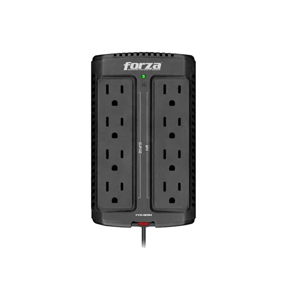 ESTABILIZADOR FORZA FVR-902 900VA/450W 220VA 8 TOMAS