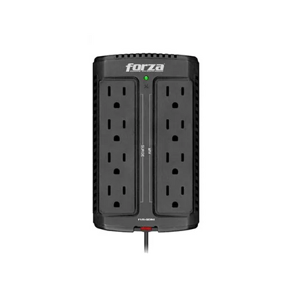 ESTABILIZADOR FORZA FVR-902 900VA/450W 220VA 8 TOMAS