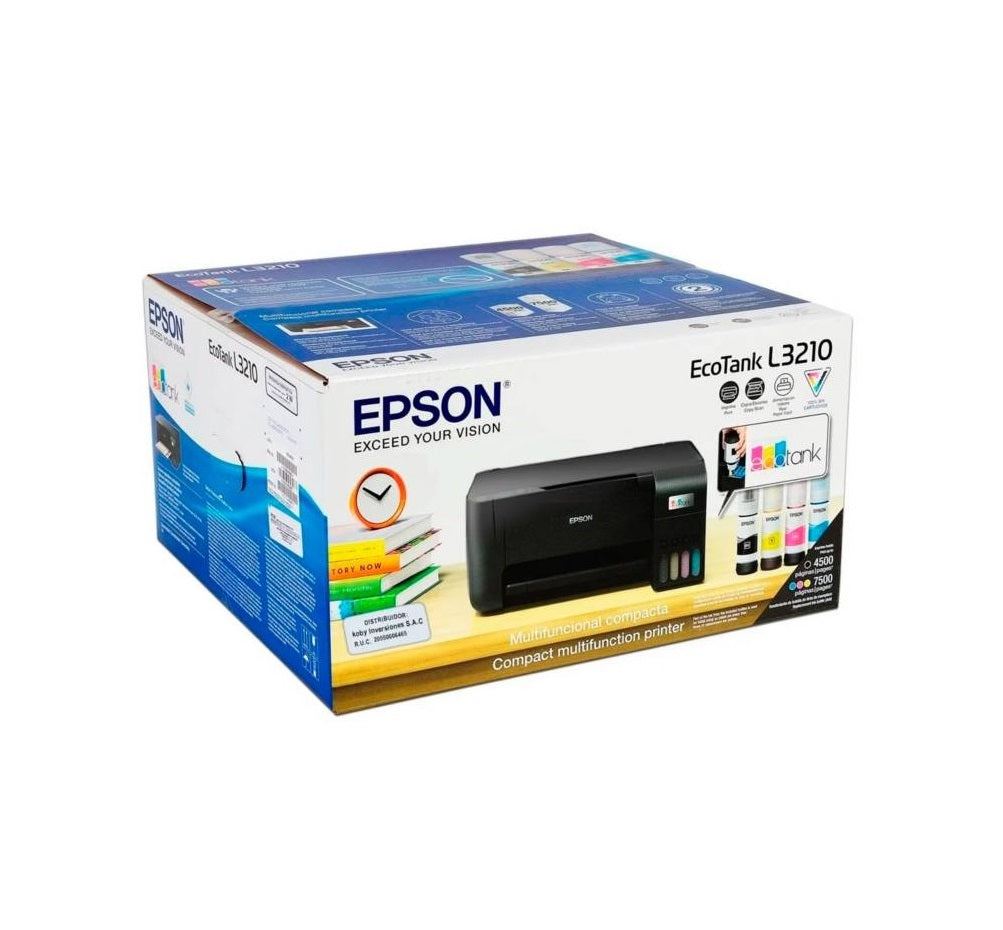 Impresora Multifuncional de tinta Epson EcoTank L3210